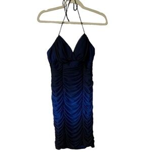 ⭐️ Laura Petites sexy black and blue dress